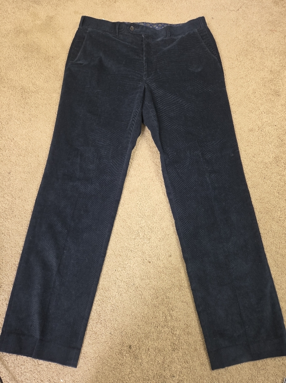 Ralph Lauren Deep Navy Corduroy Pants